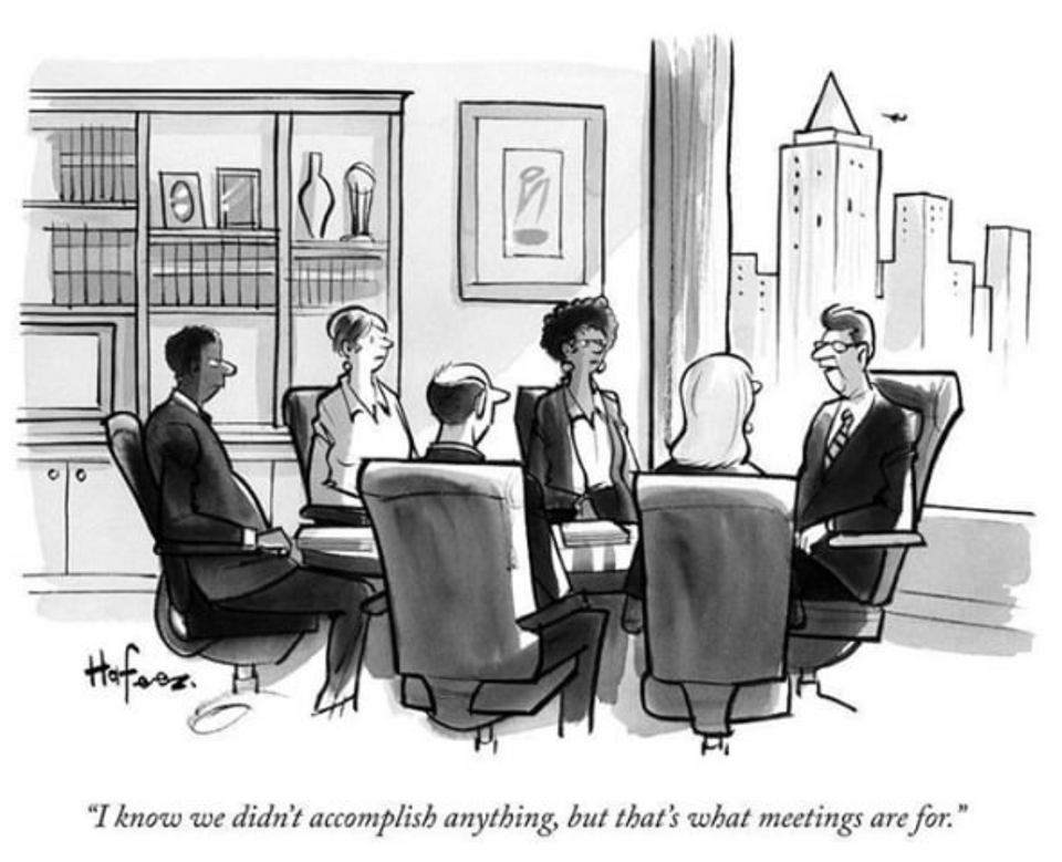 Here's a thought about meetings